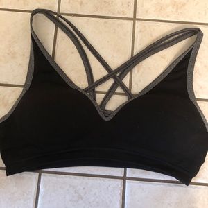 Victoria’s Secret Black and gray sports bra